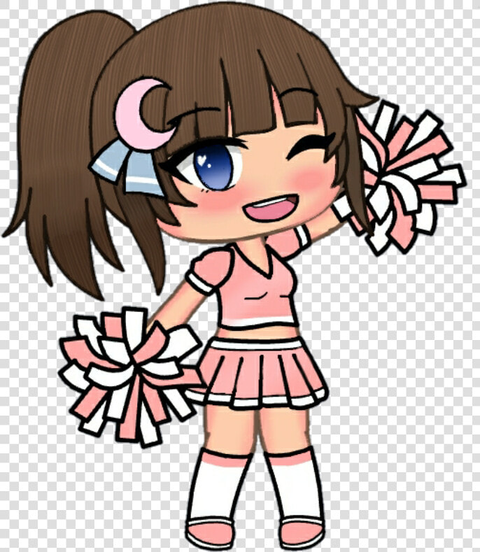 Akko In Her Cheerleading Outfit ♡     Cartoon  HD Png DownloadTransparent PNG