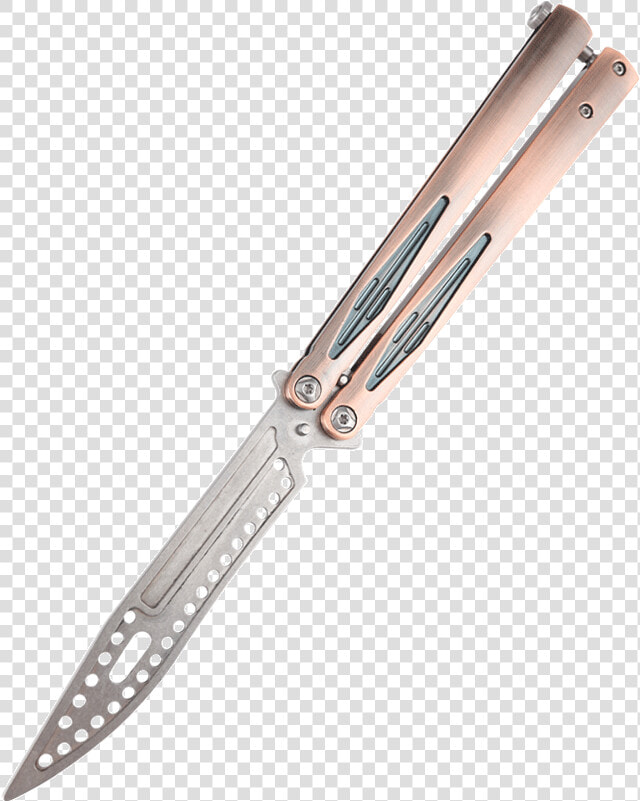 Unbladed Csgo Butterfly Knife Folding Knife Fine All steel   Utility Knife  HD Png DownloadTransparent PNG