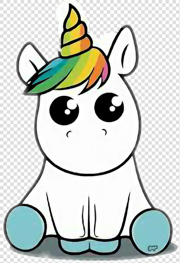 Imagenes De Unicornios Para Dibujar   Kawaii Unicorn  HD Png DownloadTransparent PNG