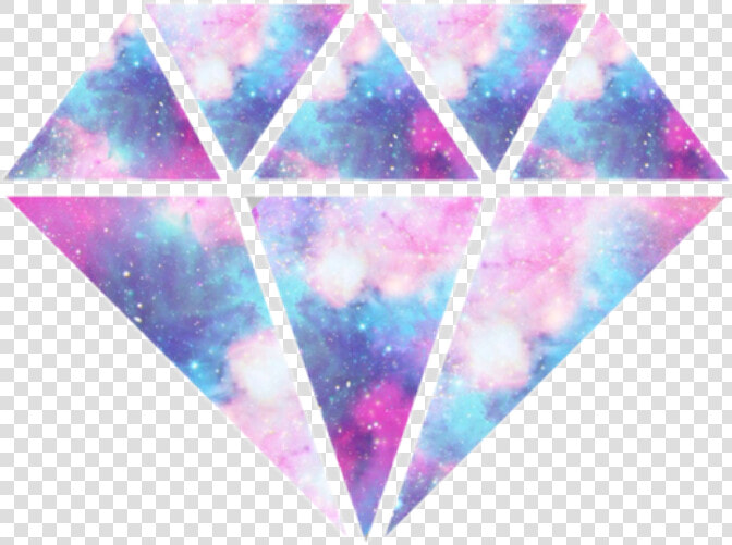 Galaxy Png Diamond Sticker By Poppy   Diamantes Galaxia  Transparent PngTransparent PNG