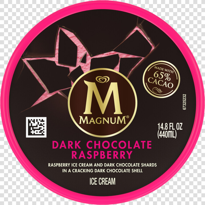 Magnum Ice Cream Dark Chocolate Raspberry   Magnum Double Cherry Truffle  HD Png DownloadTransparent PNG