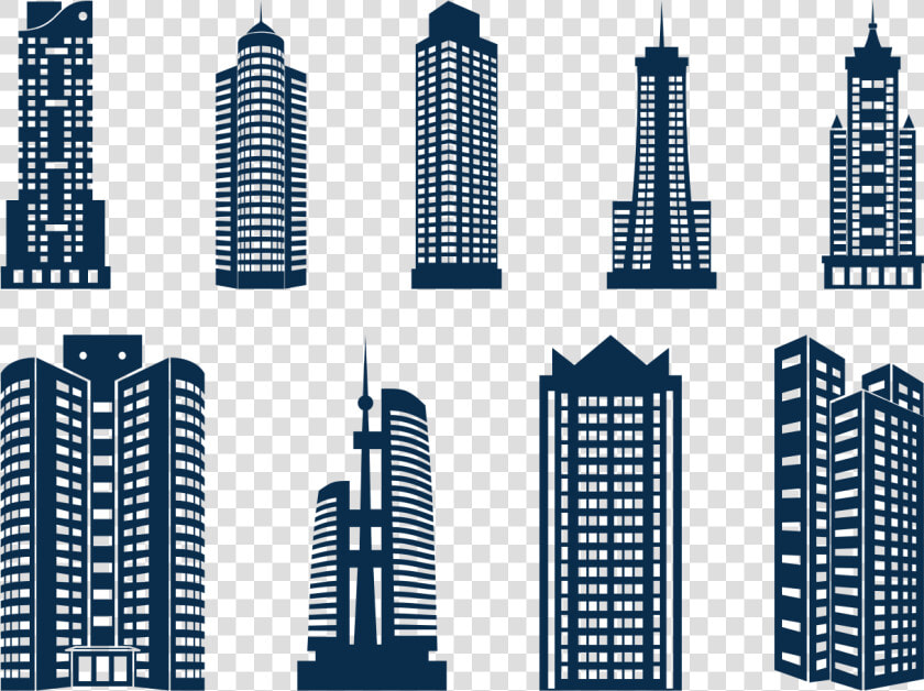 Download Building Skyline Icon Skyscraper Skyscrapers   Skyscraper Icon Png  Transparent PngTransparent PNG
