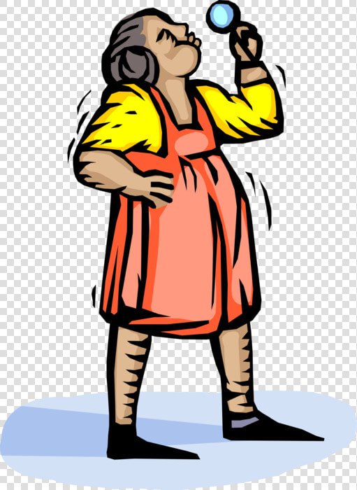 Vector Illustration Of Child Blows Soap Bubbles Outdoors  HD Png DownloadTransparent PNG