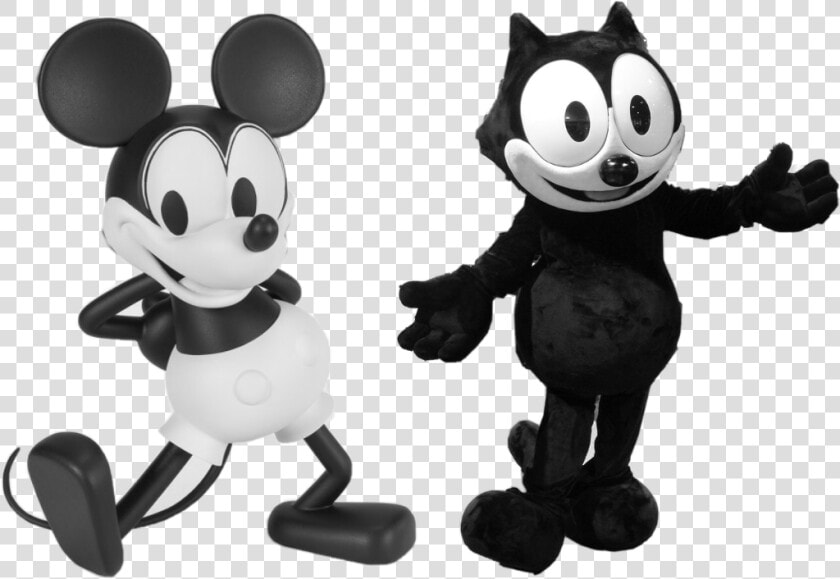  catsofpicsart Mickey Mouse  amp  Felix The Cat 1890s 1900s 1910s 1920s   1920 Mickey Mouse  HD Png DownloadTransparent PNG
