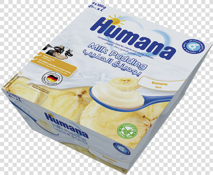 Humana Milk Pudding banana   Humana Pudding  HD Png DownloadTransparent PNG