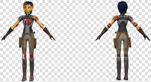 Download Zip Archive   Hera Syndulla 3d Model Download  HD Png DownloadTransparent PNG