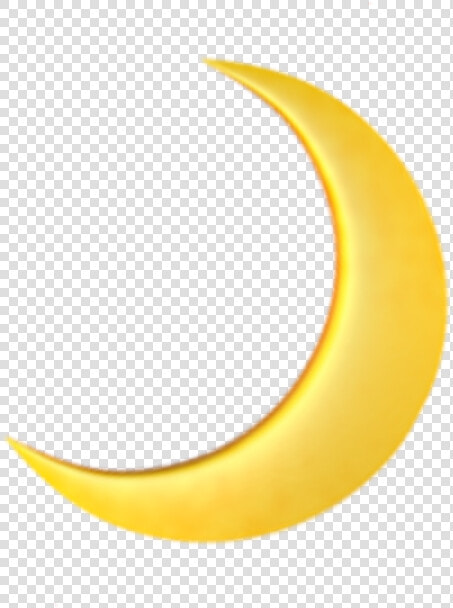  iphone  emoji  moon  moonemoji  iphoneemoji   Iphone Crescent Moon Emoji  HD Png DownloadTransparent PNG