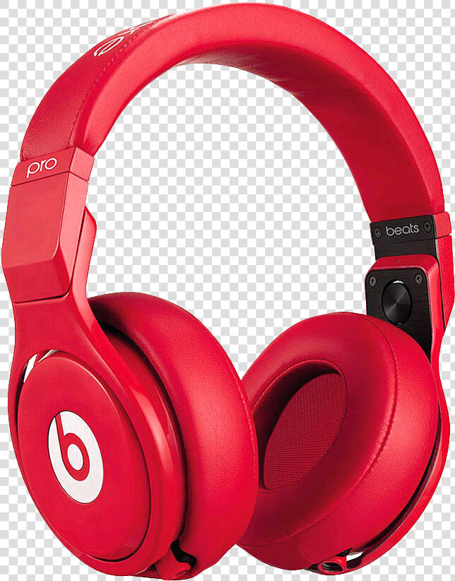 Headphone Png Image   Red Beats Pro  Transparent PngTransparent PNG
