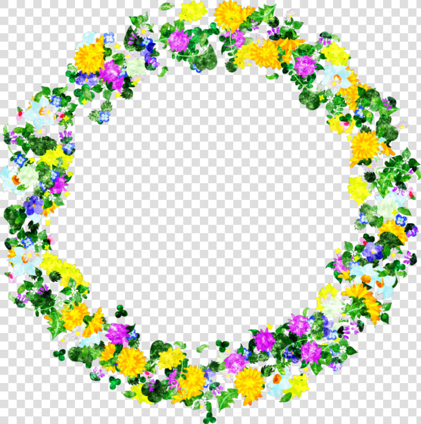 Little Flower Wreath By Atelier bw   Flowers Wreath Png Deviantart  Transparent PngTransparent PNG