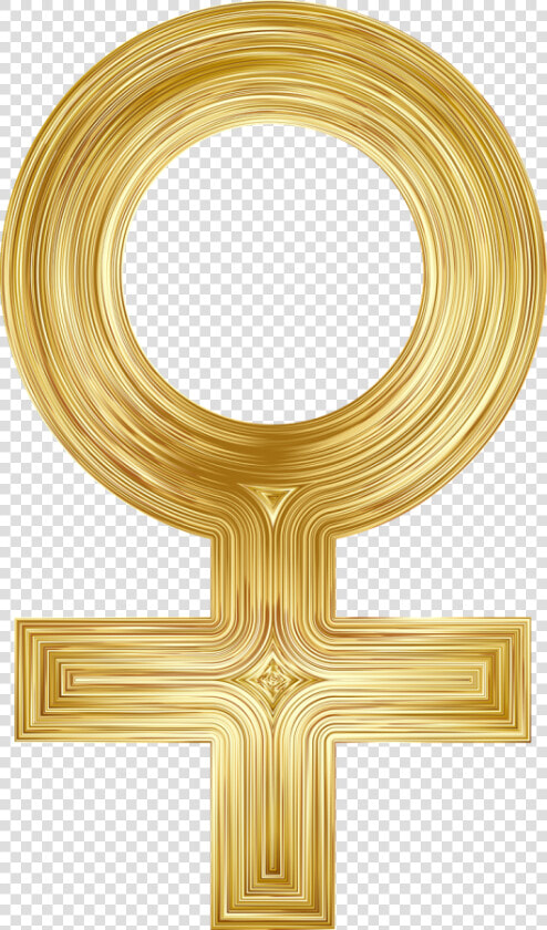 Feminism Represents Much More Than Just Extreme Stereotypes   Gold Female Sign Png  Transparent PngTransparent PNG