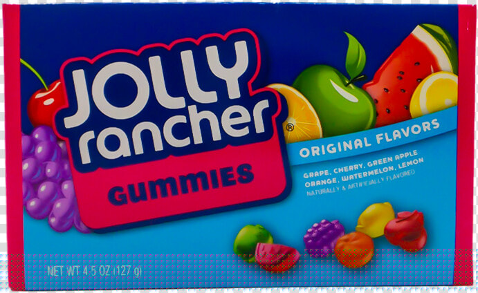 Jolly Rancher Gummies Original   Confectionery  HD Png DownloadTransparent PNG