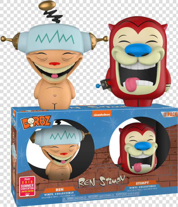 Funko Dorbz Ren And Stimpy   Png Download   Ren And Stimpy Dorbz  Transparent PngTransparent PNG