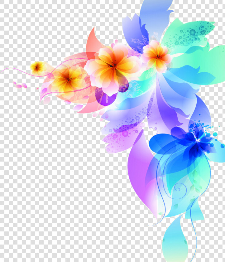 Design Color Colorful Swirls Flowers Vector Vectorart   Good Mythical Morning Ellie  HD Png DownloadTransparent PNG