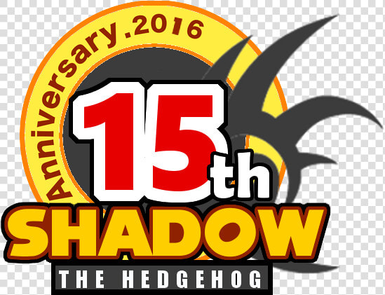 Shadow The Hedgehog 15th Anniversary  HD Png DownloadTransparent PNG