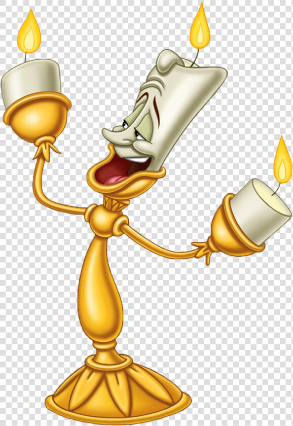 Lumiere Beauty And The Beast   Beauty And The Beast Characters  HD Png DownloadTransparent PNG