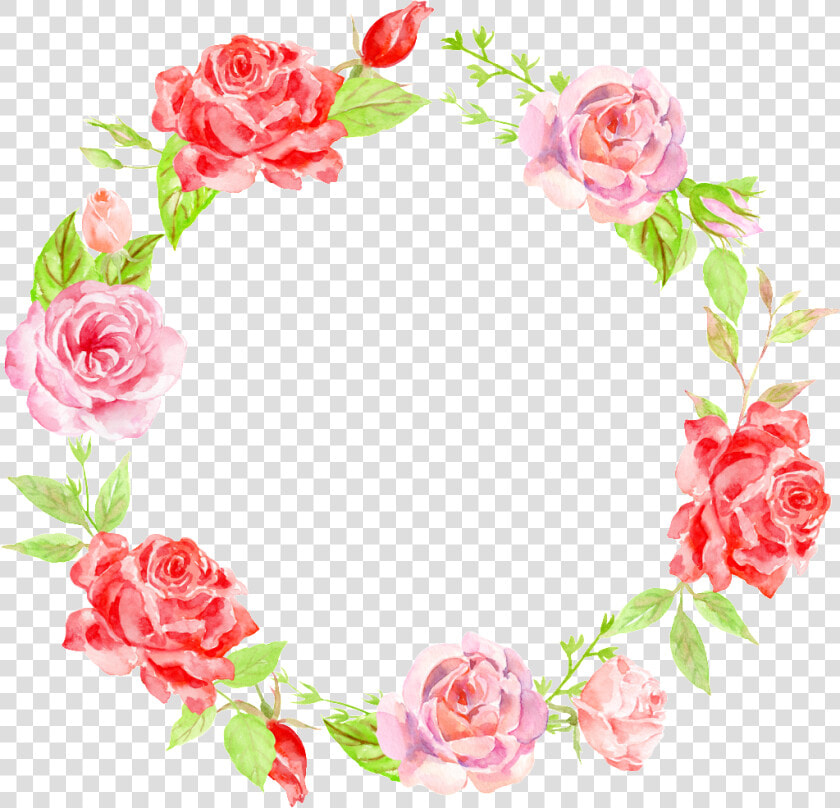 Fresh Flower Vine Head Decoration Vector   Garden Roses  HD Png DownloadTransparent PNG