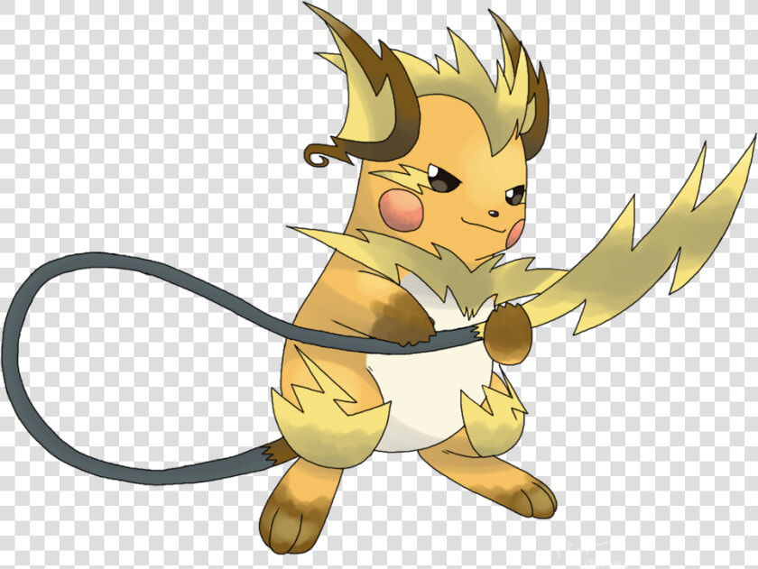 Pokemon Emerald Version   Mega Raichu Pokemon Drawing  HD Png DownloadTransparent PNG