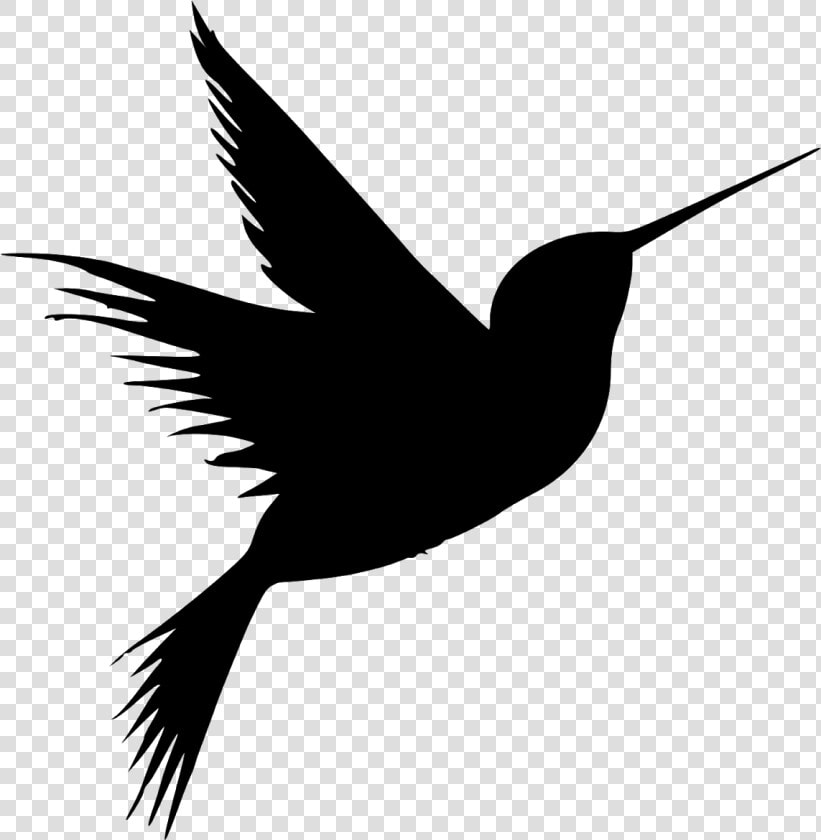 Hummingbird  Silhouette  Bird  Tattoo  Flying  Animal    Hummingbird Silhouette Tattoo  HD Png DownloadTransparent PNG