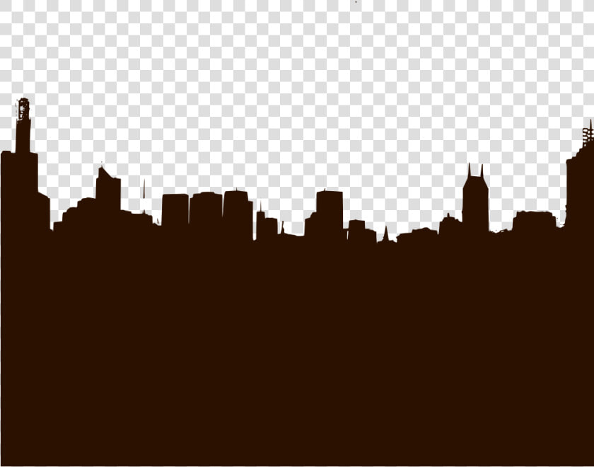 How To Set Use City Skyline Clipart   Png Download   City Landscape Silhouette  Transparent PngTransparent PNG