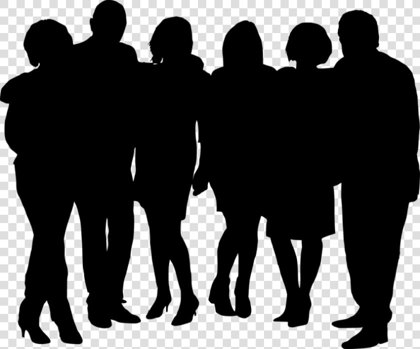 Business People Silhouettes Png Download   Group Of People Silhouette Png  Transparent PngTransparent PNG