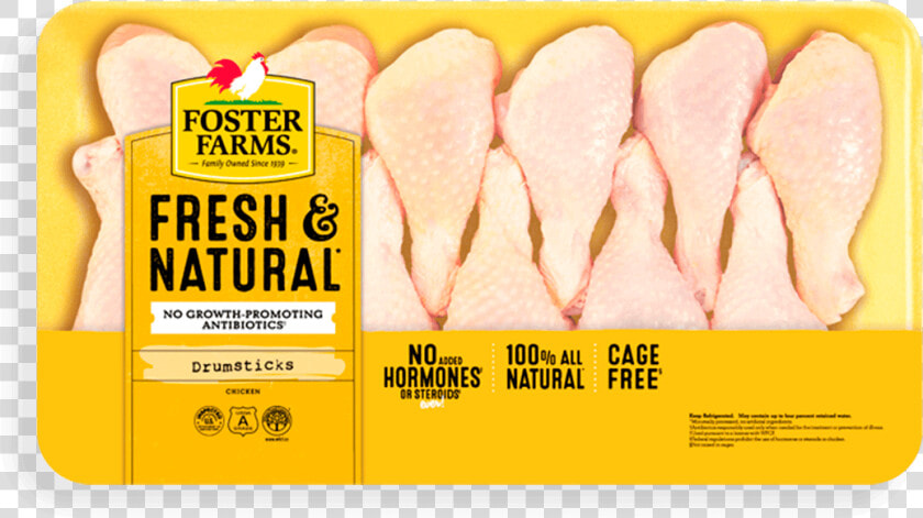 Drumstick Value Pack   Foster Farms Chicken Drumsticks  HD Png DownloadTransparent PNG