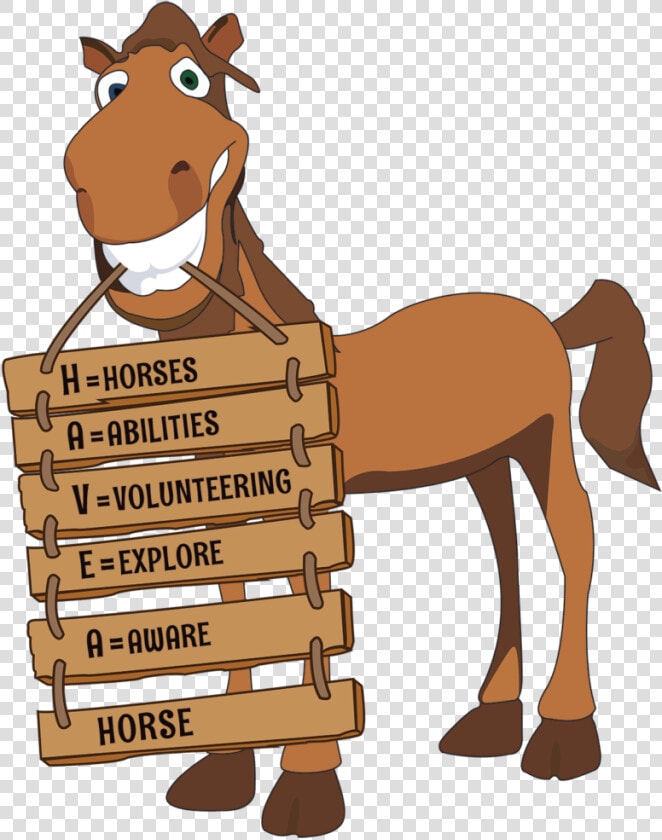 Cartoon Picture Of Horse   Horse Volunteering Cartoon  HD Png DownloadTransparent PNG