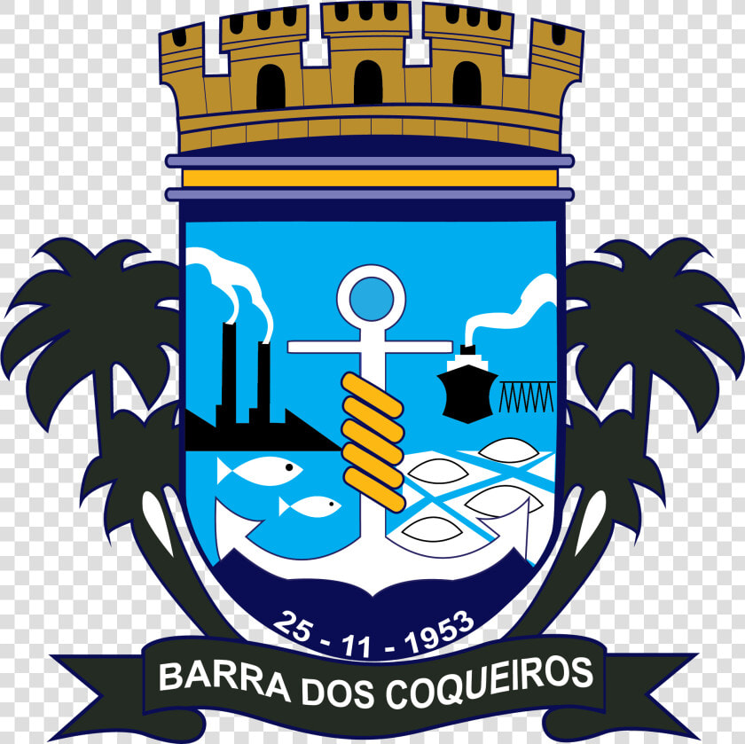 Brasão Do Município De Barra Dos Coqueiros  HD Png DownloadTransparent PNG