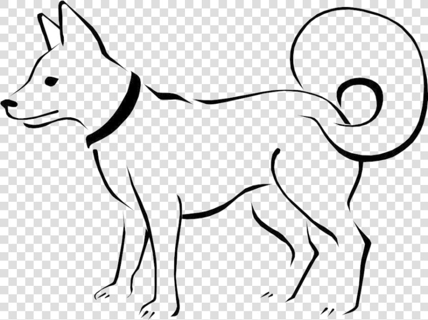 Dog Puppy Black And White Clip Art Free Clipart Transparent   Black And White Image Of Dog  HD Png DownloadTransparent PNG