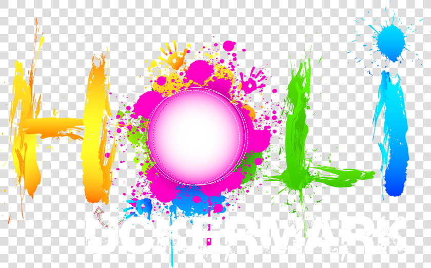 Holi Text Png Design File   Graphic Design  Transparent PngTransparent PNG