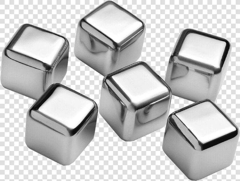 Stainless Ice Cube Png   Png Download   Metal Ice Cube  Transparent PngTransparent PNG