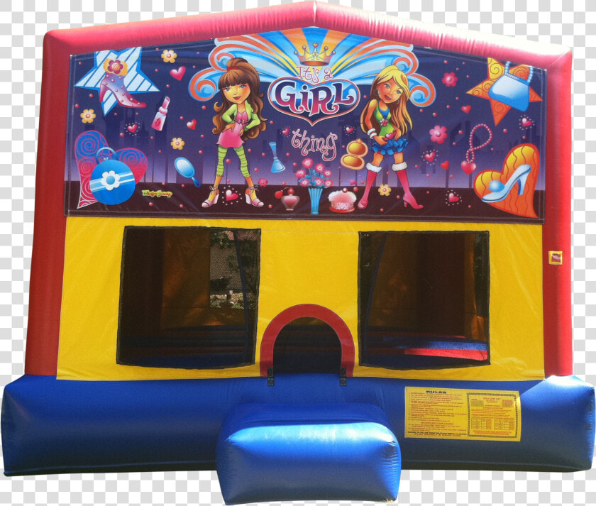 Girl Power Bounce House Rental Joliet   Inflatable  HD Png DownloadTransparent PNG