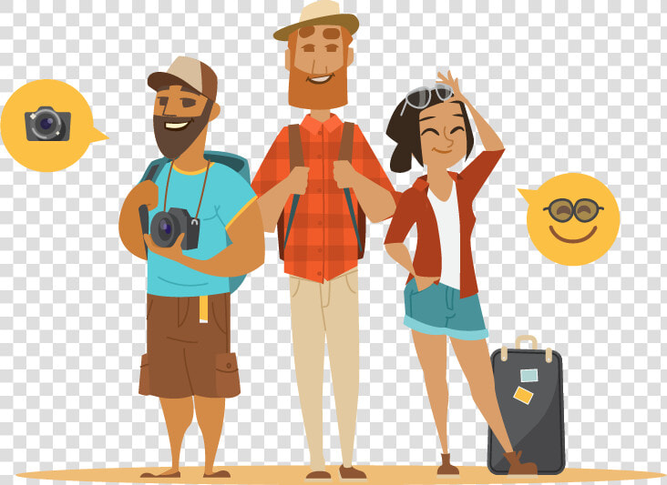 Tourism Cartoon  HD Png DownloadTransparent PNG