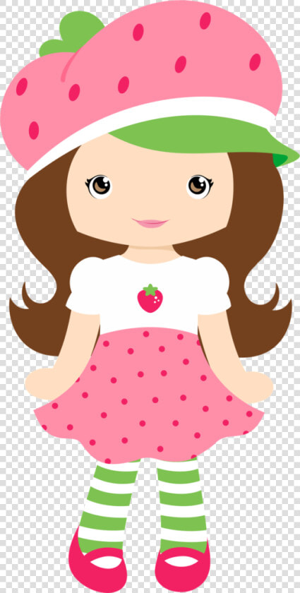Strawberry Shortcake Pictures Spring Clipart   Strawberry Shortcake Cute Doll  HD Png DownloadTransparent PNG