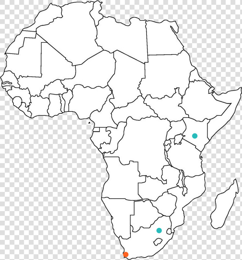 Africa   Sub Saharan Africa Outline  HD Png DownloadTransparent PNG