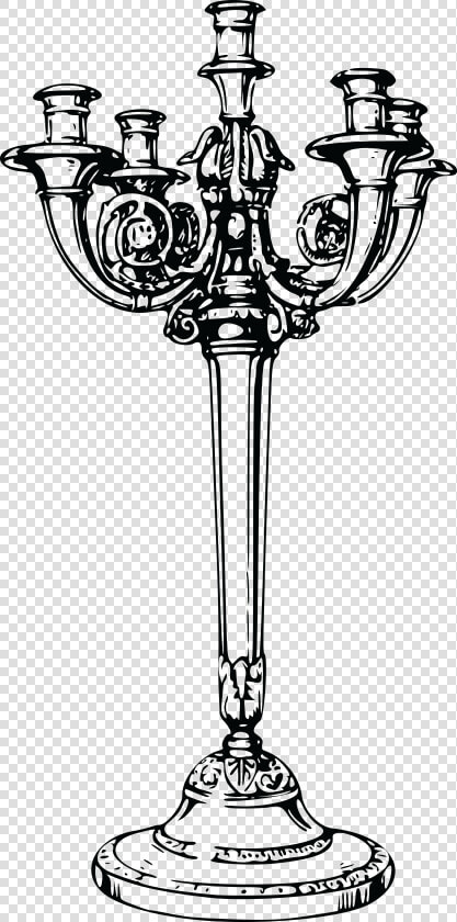 Free Clipart Of A Candle Stick   Candelabrum Clipart  HD Png DownloadTransparent PNG