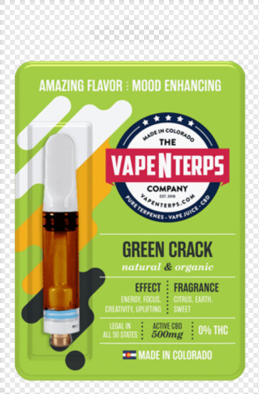 Buy 500mg Green Crack Cbd Vape Cartridge Online   Alaskan Thunder Fuck Cart  HD Png DownloadTransparent PNG