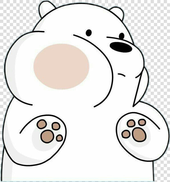  webarebears  ursopolar  ursosemcurso  icebear  cn   We Bare Bears Ice Bear Sticker  HD Png DownloadTransparent PNG