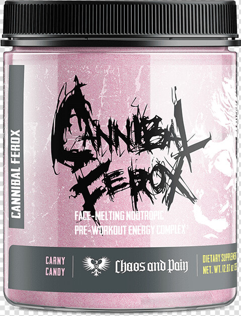 Cannibal Ferox Stim Pre workout   Cannibal Ferox Chaos And Pain  HD Png DownloadTransparent PNG