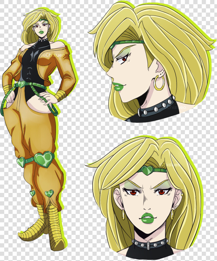 Clip Art Kira Yoshikage Meme   Jjba Dio Rule 63  HD Png DownloadTransparent PNG