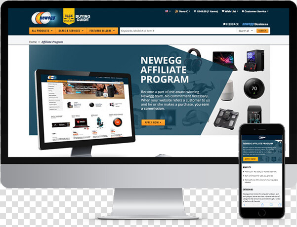 Newegg Affiliate Program   Auto Service  HD Png DownloadTransparent PNG