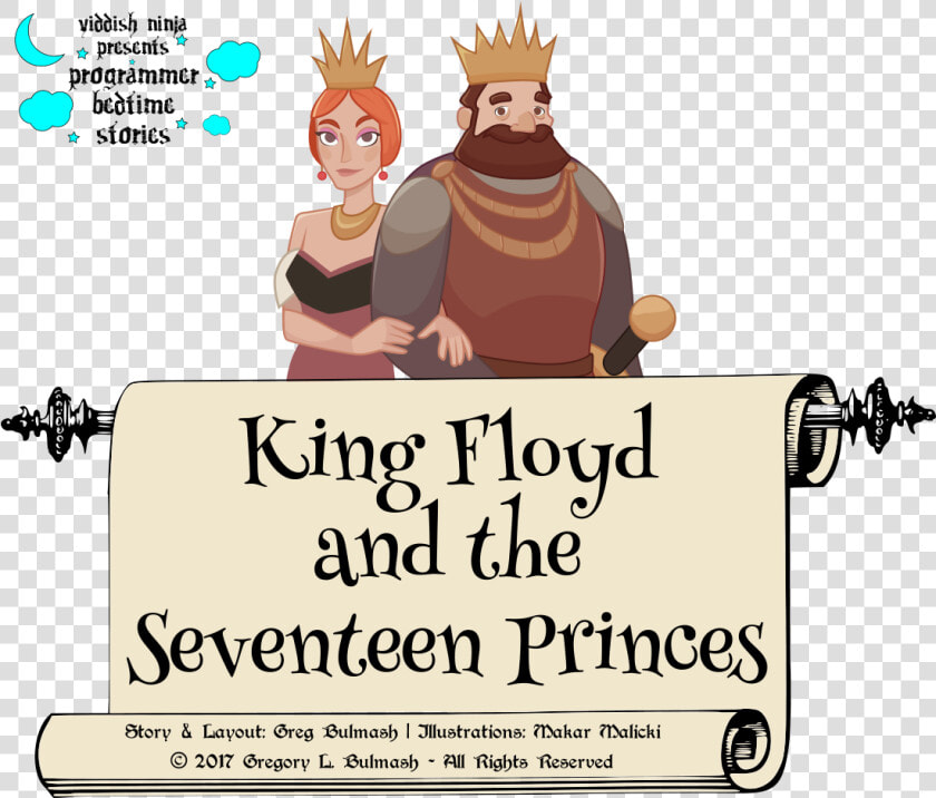 King Floyd And The Seventeen Princes   Cartoon  HD Png DownloadTransparent PNG
