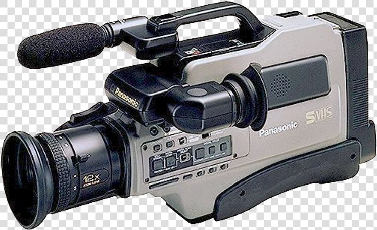 Camera Transparent Vhs   Panasonic Super Vhs Camcorder  HD Png DownloadTransparent PNG