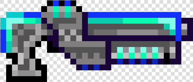 Terraria Gun Pixel Art  HD Png DownloadTransparent PNG