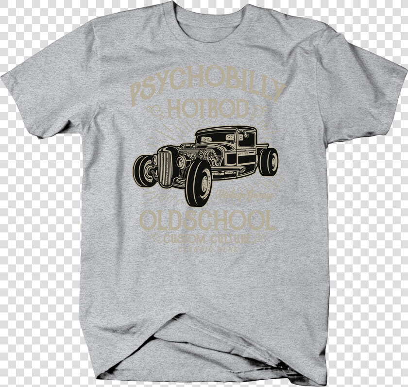 Vintage Custom Culture Psychobilly Hotrod Old School  HD Png DownloadTransparent PNG