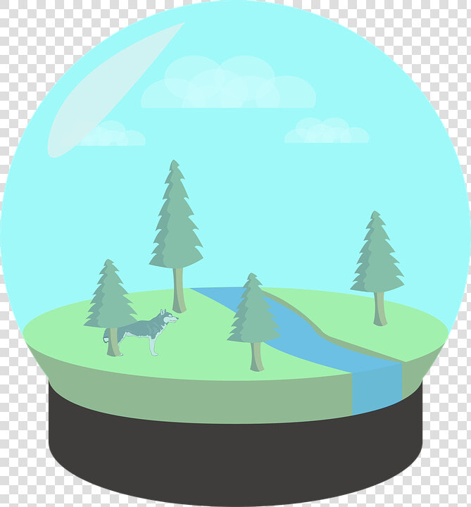 Wolf  Ecosystem  Glass Ecosystem  Ecosystem In A Glass   Ecosystem Png  Transparent PngTransparent PNG
