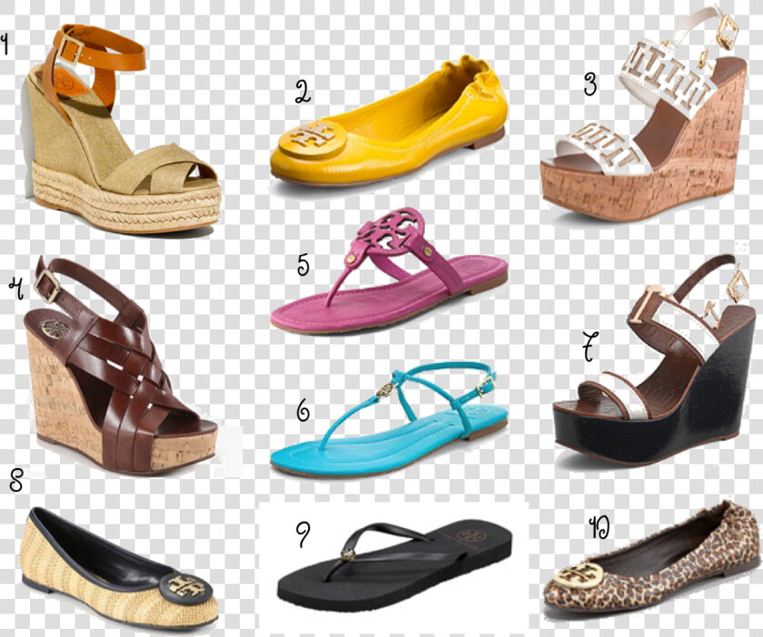 Tory Burch Summer Shoes  HD Png DownloadTransparent PNG
