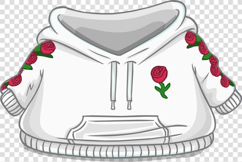 Official Club Penguin Online Wiki   Rose Hoodie Club Penguin  HD Png DownloadTransparent PNG