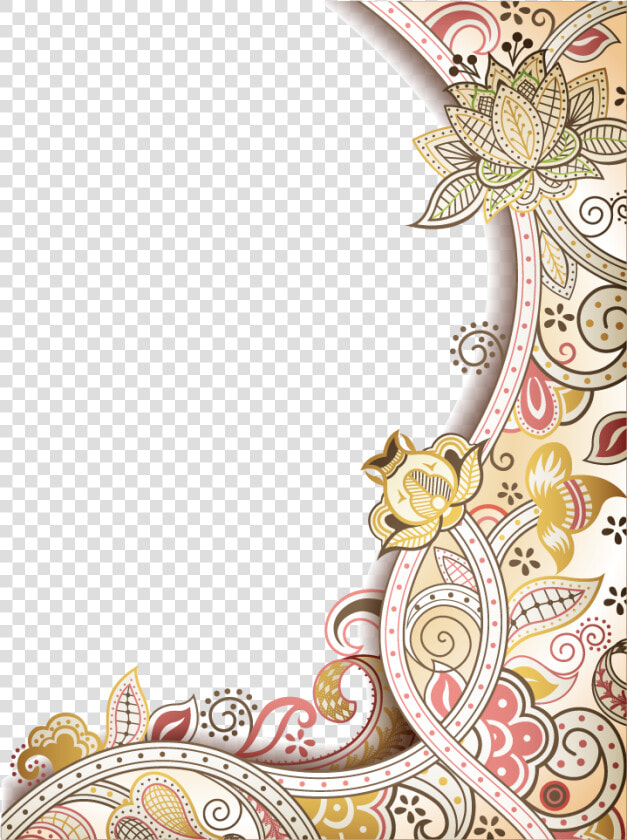 Transparent Paisley Clipart   Design Flower Vector Png  Png DownloadTransparent PNG