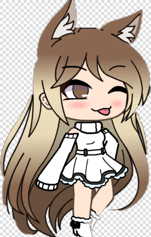  gachalife  anime  cute  wink aesthetic  ideas  interest   Gacha Life Cute Ideas  HD Png DownloadTransparent PNG