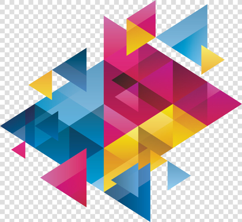 Transparent Abstract Png Images   Blue Abstract Triangles Png  Png DownloadTransparent PNG